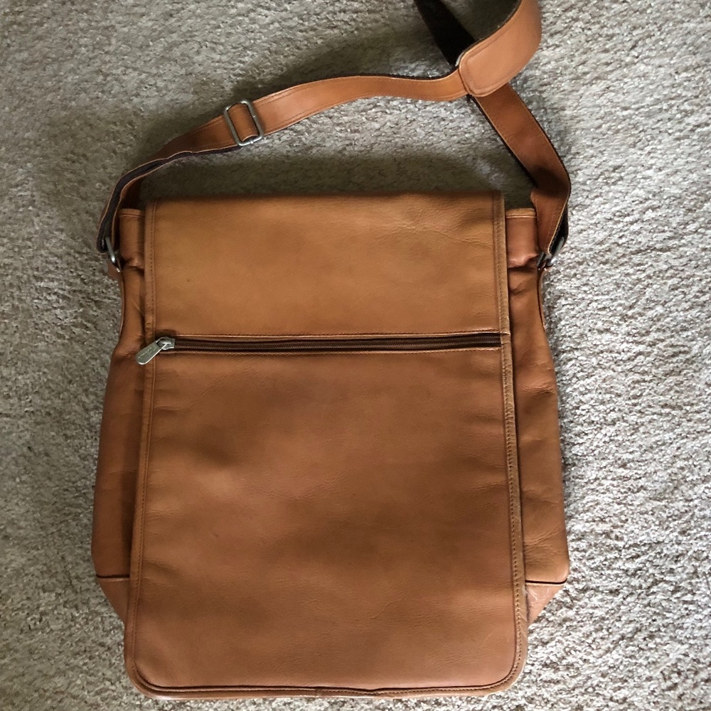 Leather satchel